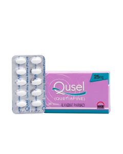 QUSEL 25MG TAB 2